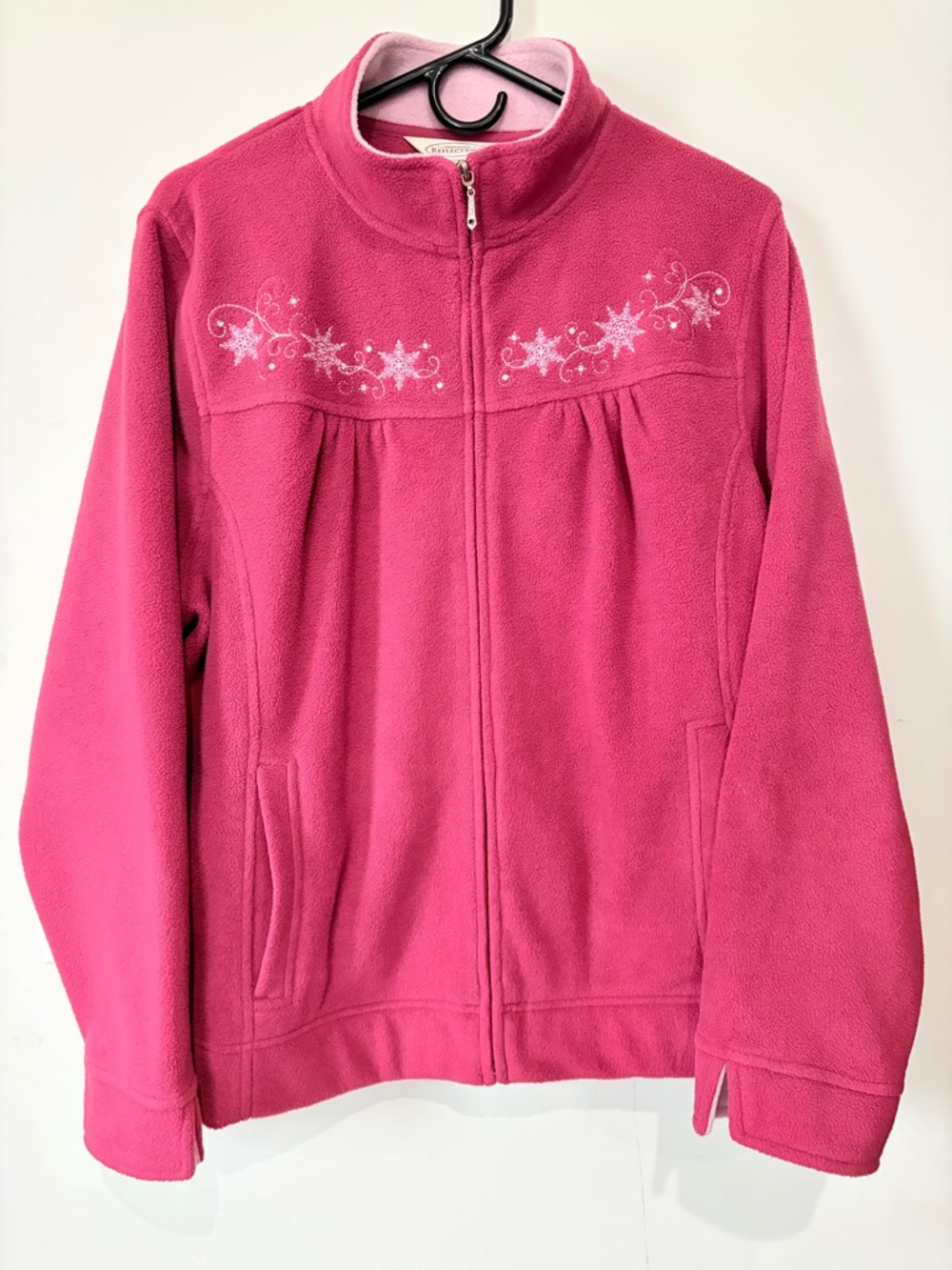 Pretty Northern Reflections fleece 1/4 zip sweater